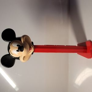Vintage  PEZ Giant musical Mickey mouse 1FT (12") candy roll dispenser